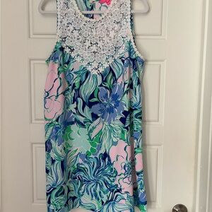 Lilly Pulitzer Nala Soft Shift Dress-Party Thyme-12